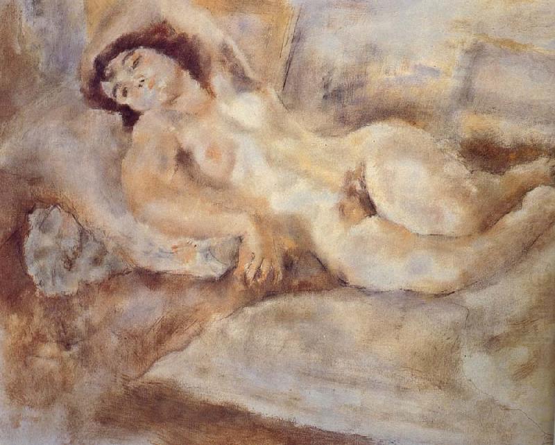 Accumbent Mary, Jules Pascin